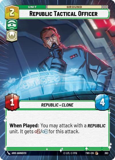 Republic Tactical Officer (Hyperspace) [TWI - 363]