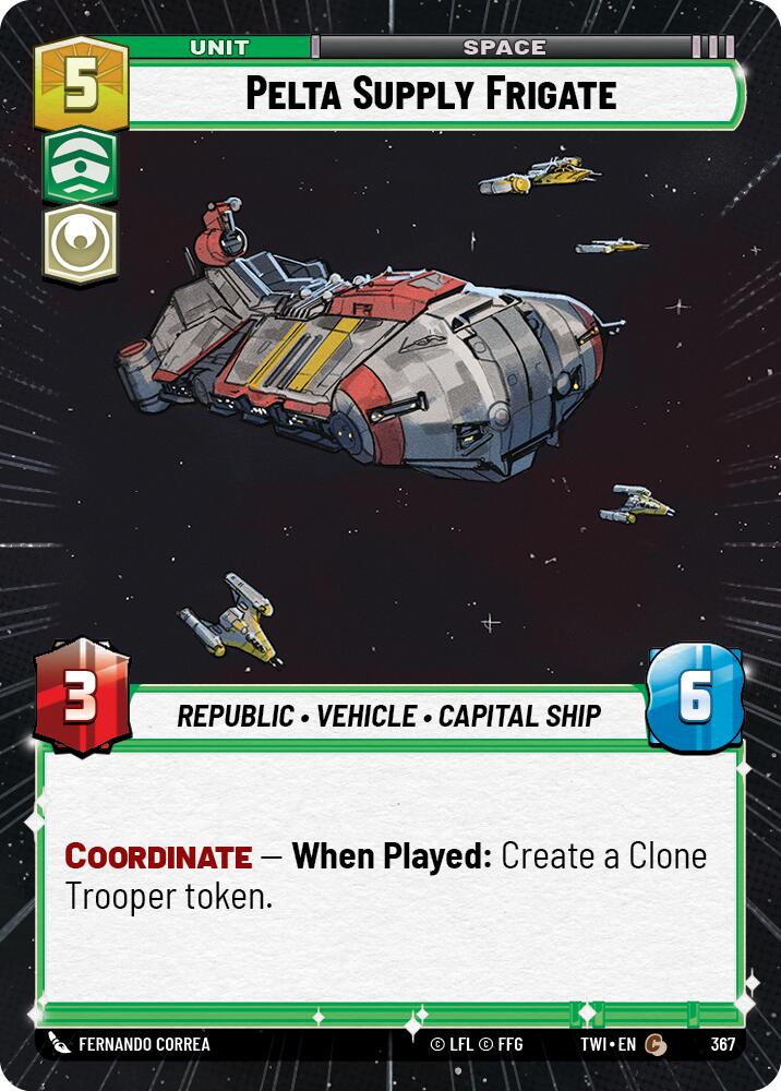 Pelta Supply Frigate (Hyperspace) [TWI - 367]