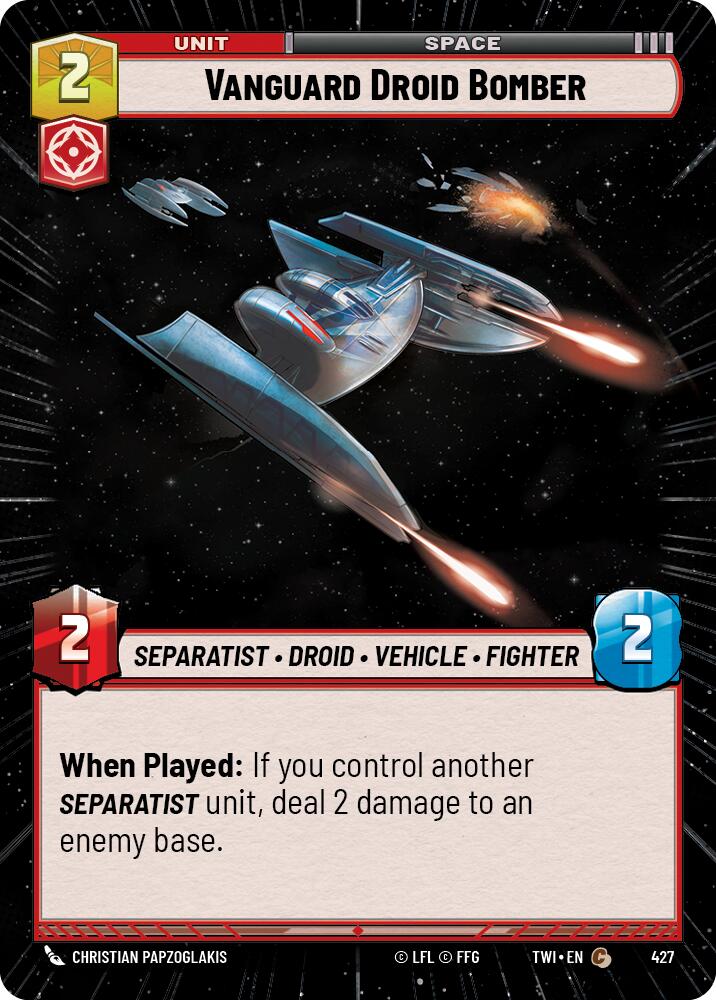 Vanguard Droid Bomber (Hyperspace) [TWI - 427]