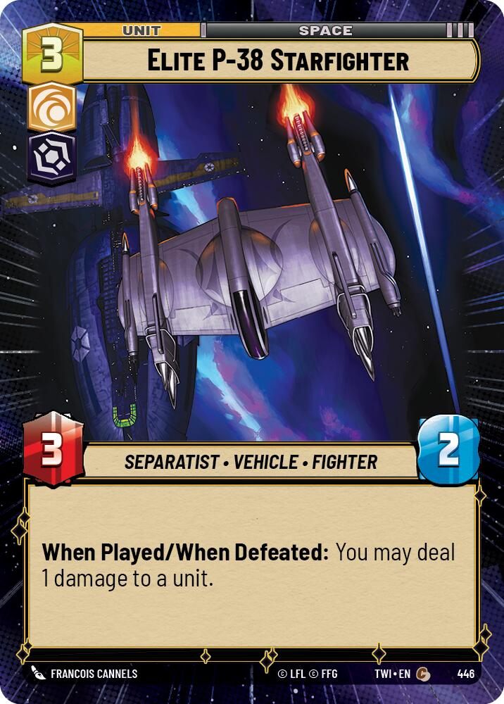 Elite P-38 Starfighter (Hyperspace) [TWI - 446]