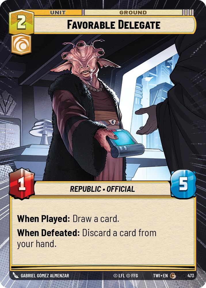 Favorable Delegate (Hyperspace) [TWI - 473]