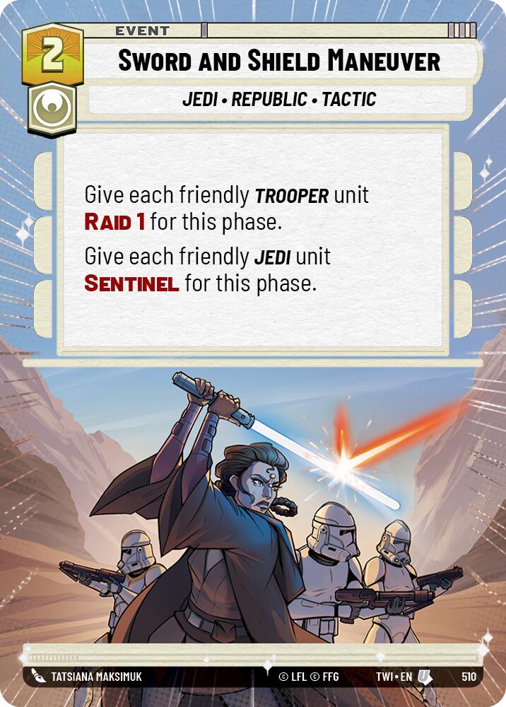 Sword and Shield Maneuver (Hyperspace) [TWI - 510]
