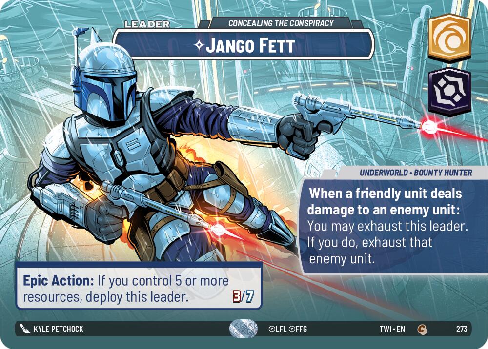 Jango Fett - Concealing the Conspiracy (Showcase) [TWI - 273]