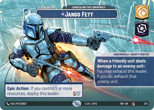 Jango Fett - Concealing the Conspiracy (Showcase) [TWI - 273]