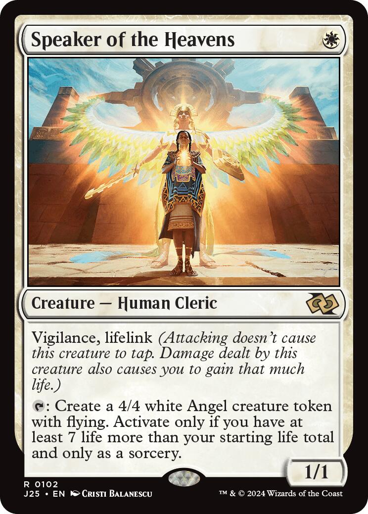Speaker of the Heavens [J25 - 102]