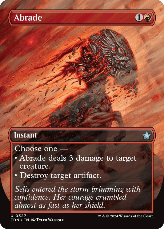 Abrade (Borderless) [FDN - 327]