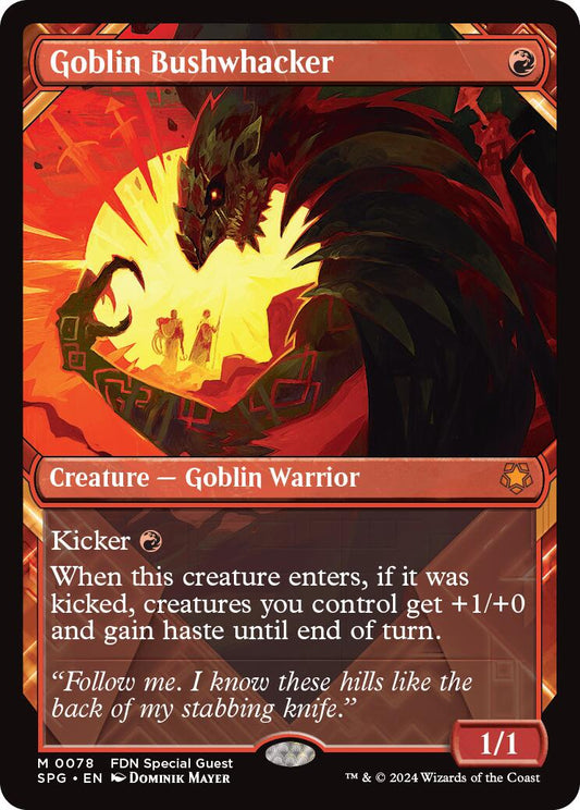 Goblin Bushwhacker (Showcase) [SPG - 78]