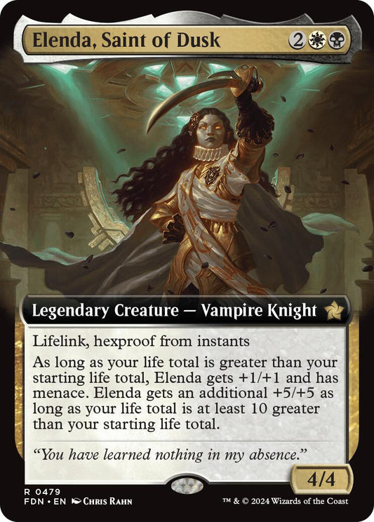 Elenda, Saint of Dusk (Extended Art) [FDN - 479]