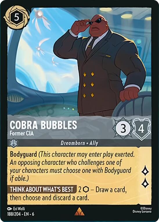 Cobra Bubbles - Former CIA [6 - 188/204]