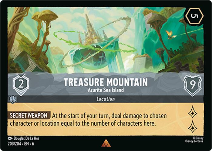 Treasure Mountain - Azurite Sea Island [6 - 203/204]