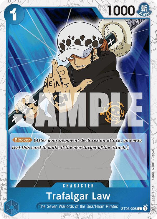 Trafalgar Law (ST03-008) (Jolly Roger Foil) [PRB-01 - 008]