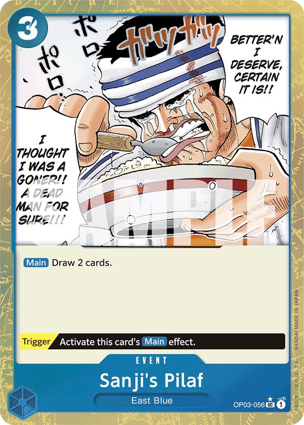 Sanji's Pilaf (Textured Foil) [PRB-01 - OP03-056]