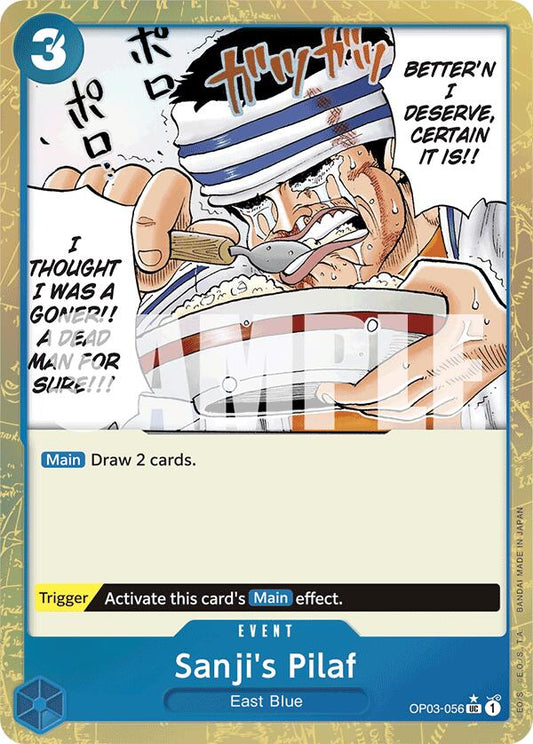 Sanji's Pilaf (Textured Foil) [PRB-01 - OP03-056]