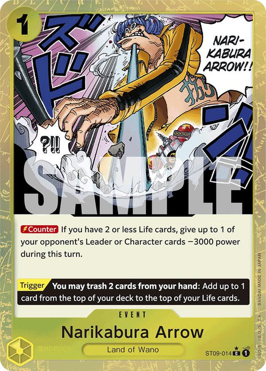 Narikabura Arrow (Textured Foil) [PRB-01 - ST09-014]