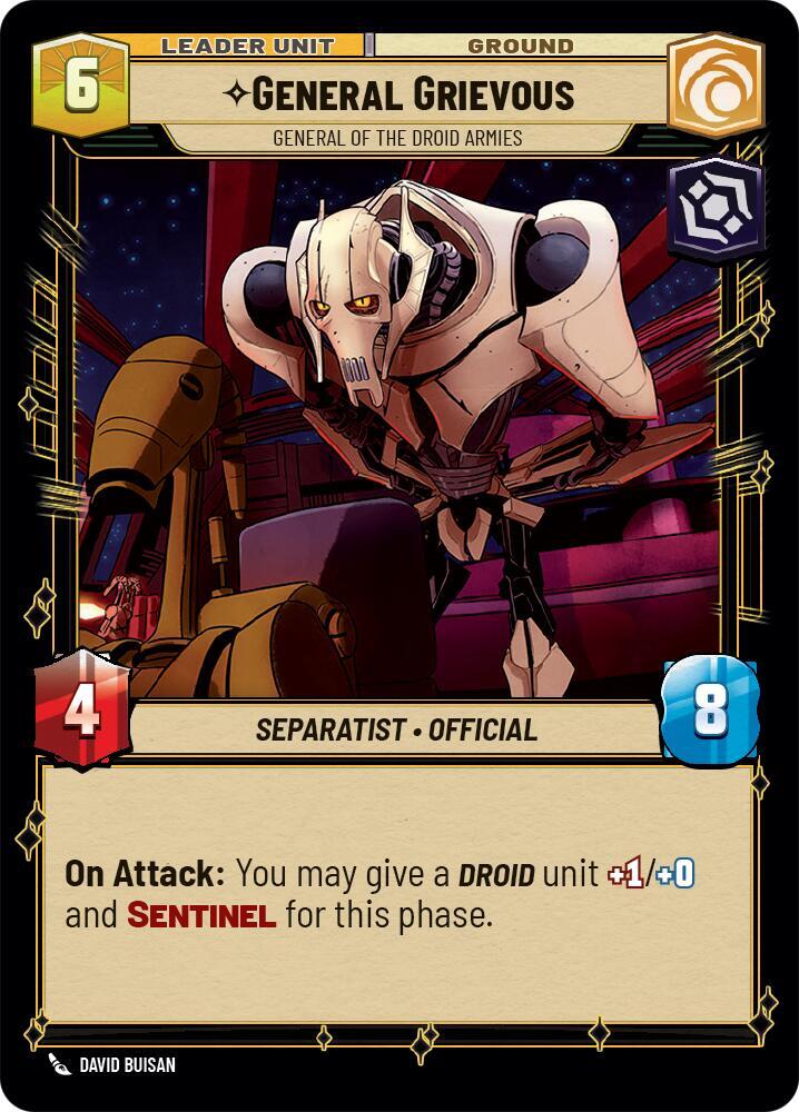 General Grievous - General of the Droid Armies (Back)