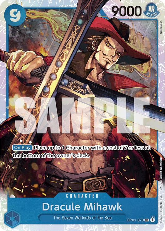Dracule Mihawk (OP01-070) (Reprint) [PRB-01 - 070]