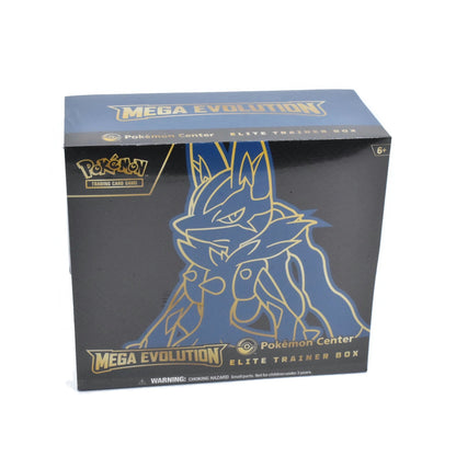 Pokémon TCG SEALED MEGA EVOLUTION #2 Pokemon Center ETB Elite Trainer Box New