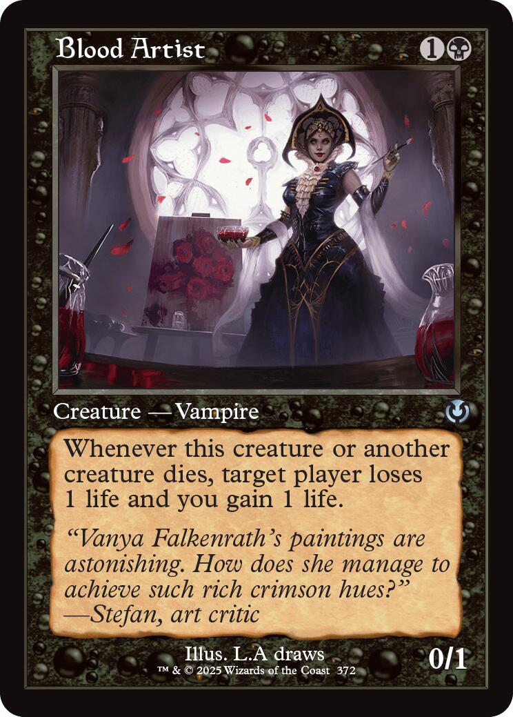 Blood Artist (Retro Frame) [INR - 372]