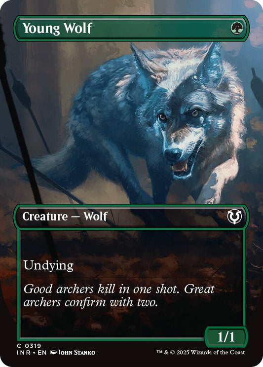 Young Wolf (Borderless) [INR - 319]