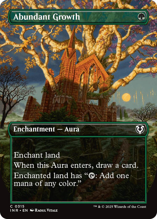 Abundant Growth (Borderless) [INR - 315]