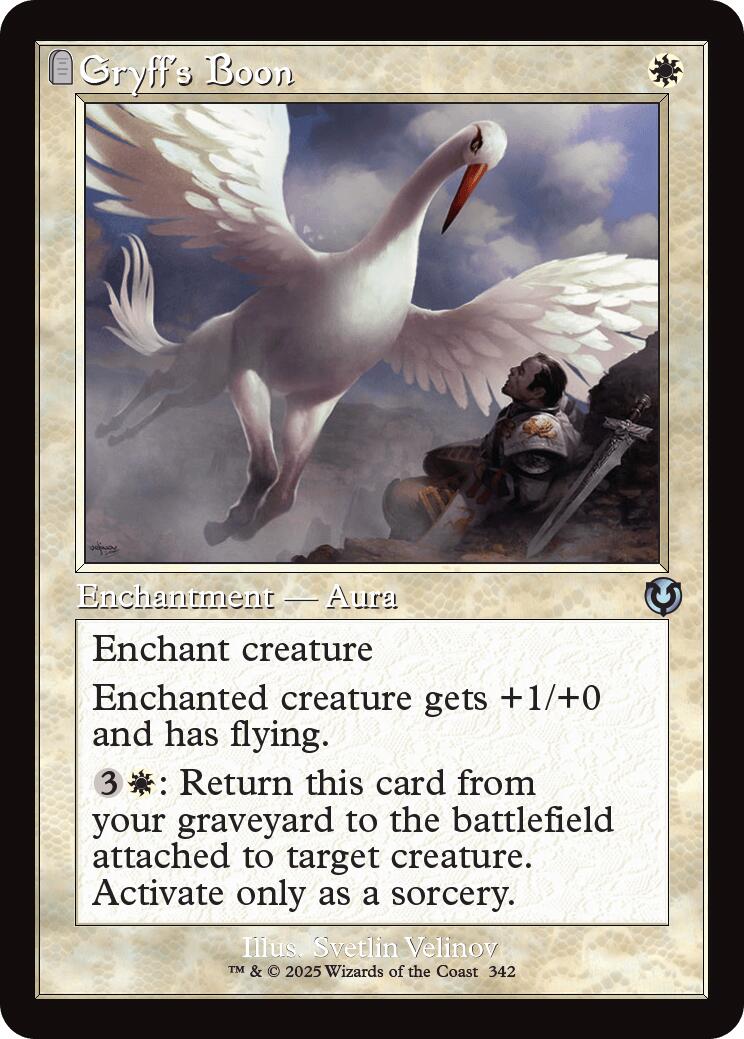 Gryff's Boon (Retro Frame) [INR - 342]