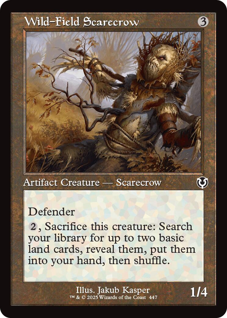 Wild-Field Scarecrow (Retro Frame) [INR - 447]