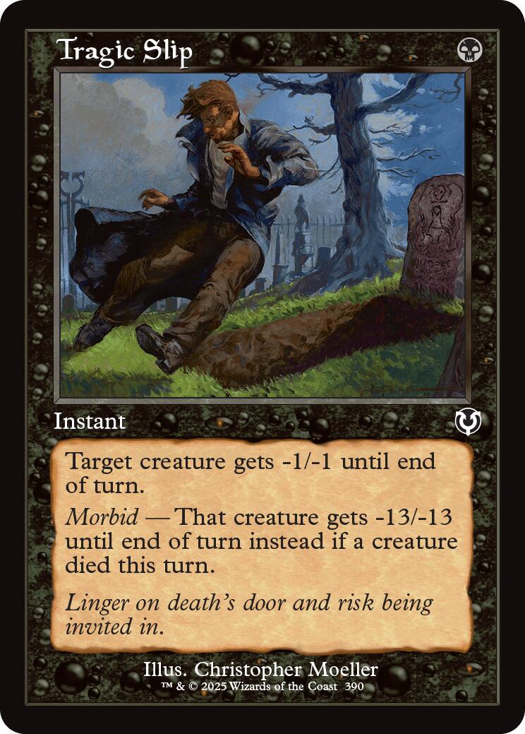 Tragic Slip (Retro Frame) [INR - 390]