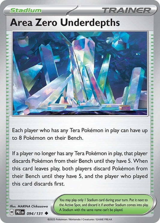 Area Zero Underdepths [PRE - 094/131]