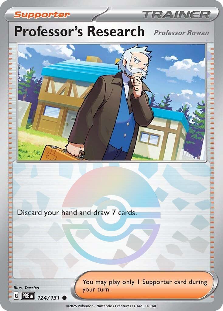 Professor's Research [Professor Rowan] (Poke Ball Pattern)