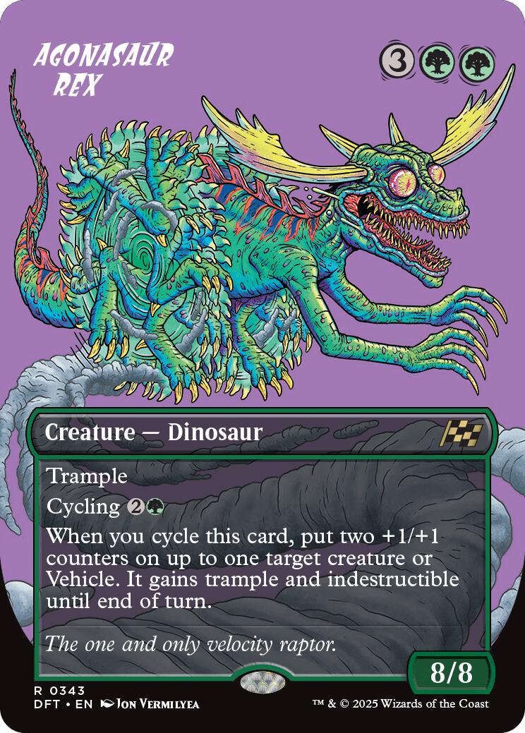 Agonasaur Rex (Borderless) [DFT - 343]