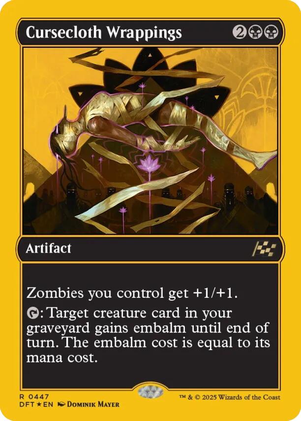 Cursecloth Wrappings (First-Place Foil) [DFT - 447]