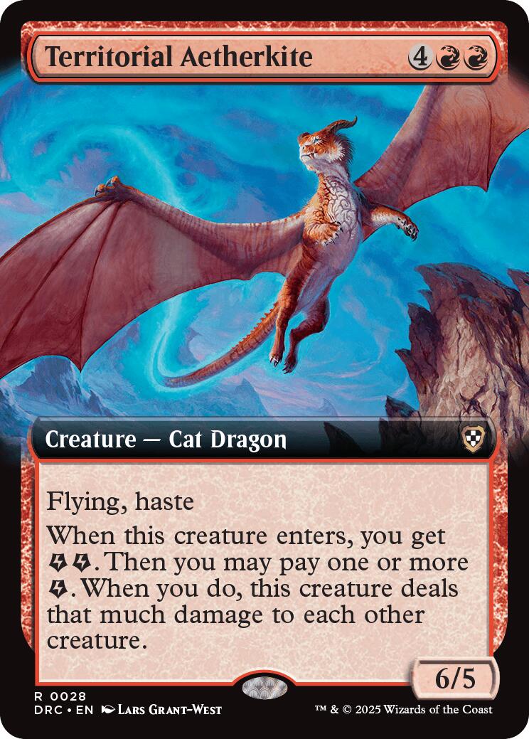 Territorial Aetherkite (Extended Art) [DRC - 28]
