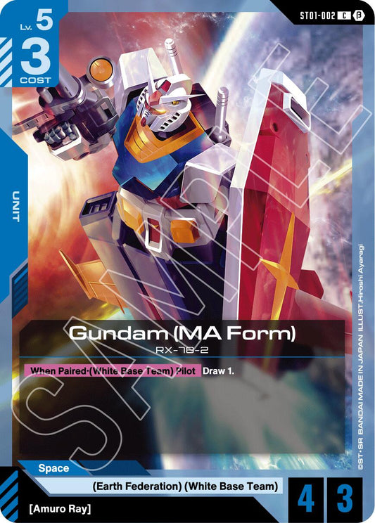 Gundam (MA Form) [GD01_b - ST01-002]