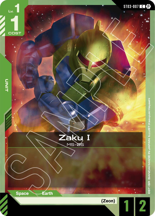 Zaku I [GD01_b - ST03-007]