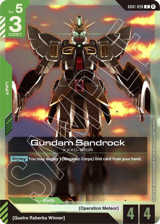 Gundam Sandrock [GD01_b - GD01-028]