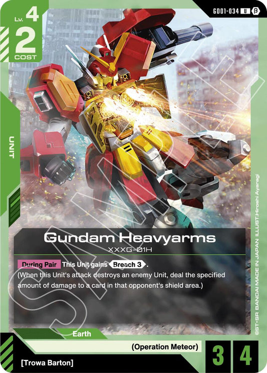 Gundam Heavyarms [GD01_b - GD01-034]