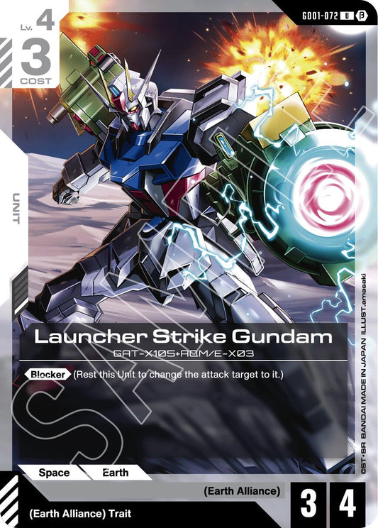 Launcher Strike Gundam [GD01_b - GD01-072]