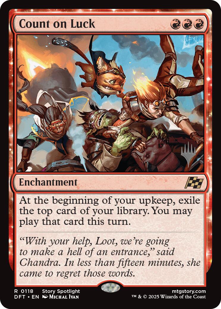 Count on Luck [PPDFT - 118]