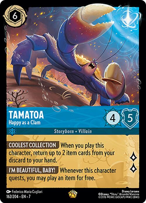 Tamatoa - Happy as a Clam [7 - 162]