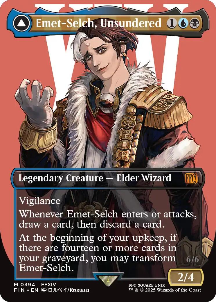 Emet-Selch, Unsundered (Borderless)