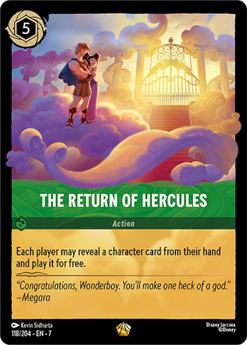 The Return of Hercules [7 - 118]