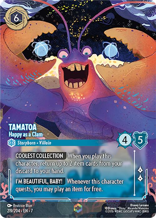 Tamatoa - Happy as a Clam (Enchanted) [7 - 219/204]