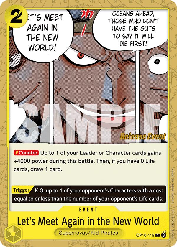 Let's Meet Again in the New World