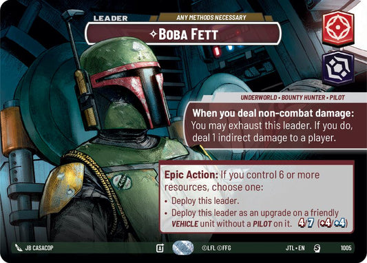 Boba Fett - Any Methods Necessary (Showcase) [JTL - 1005]