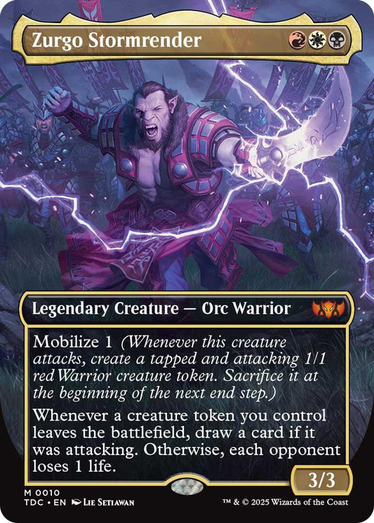 Zurgo Stormrender (Borderless) [TDC - 10]