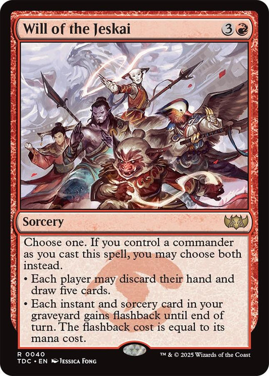 Will of the Jeskai [TDC - 40]