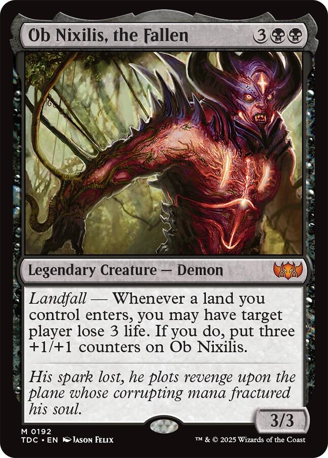 Ob Nixilis, the Fallen [TDC - 192]