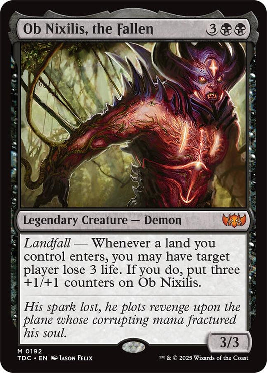 Ob Nixilis, the Fallen [TDC - 192]