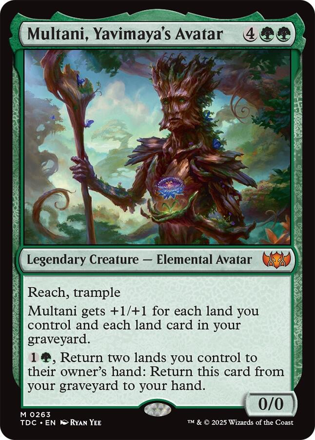 Multani, Yavimaya's Avatar [TDC - 263]