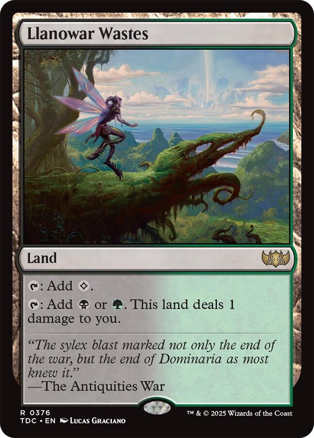 Llanowar Wastes [TDC - 376]